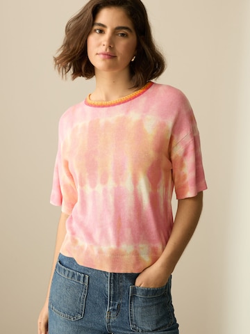 Next Trui in Roze: voorkant