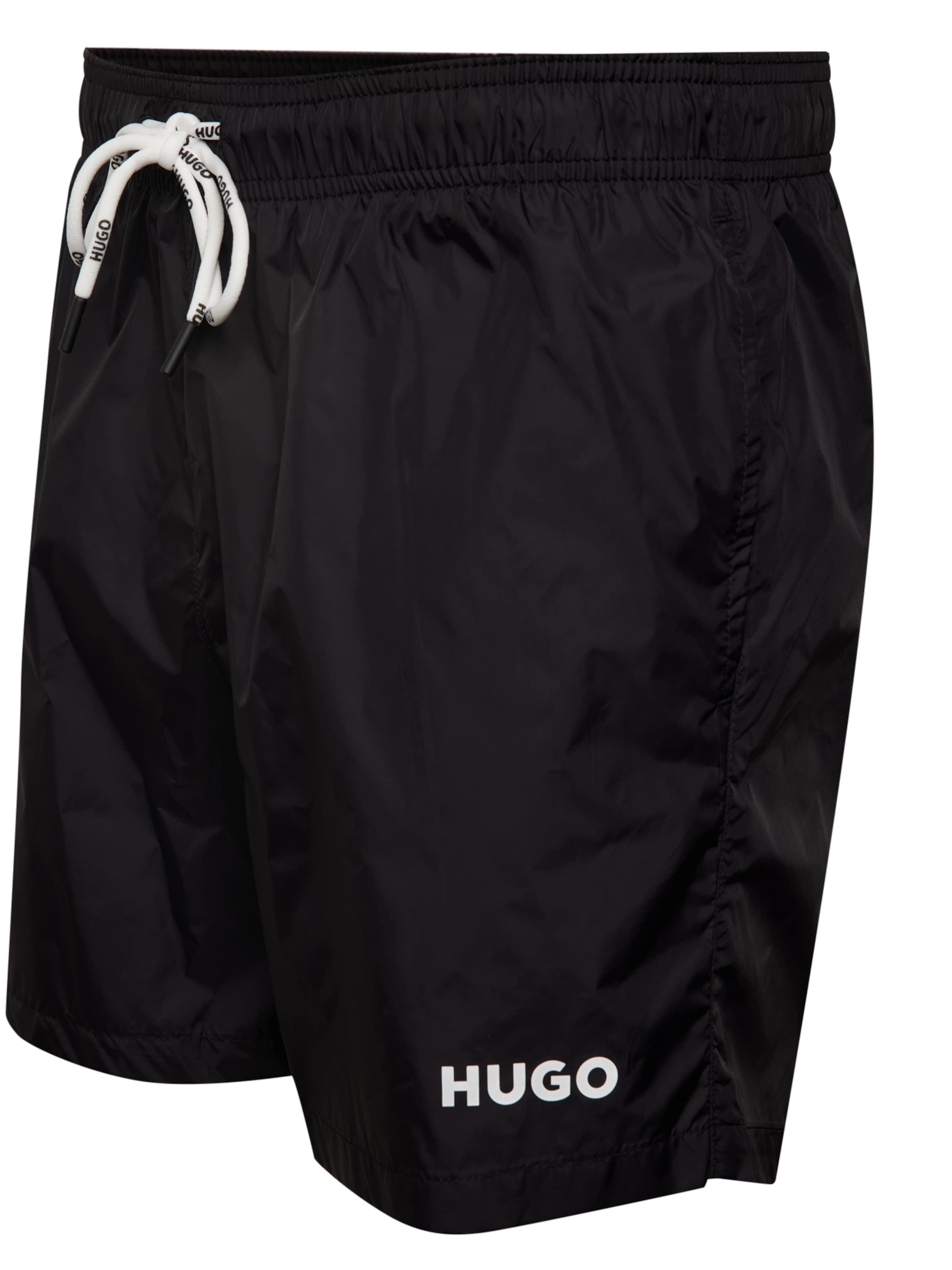 HUGO Plavecké šortky 'Haiti' - Čierna