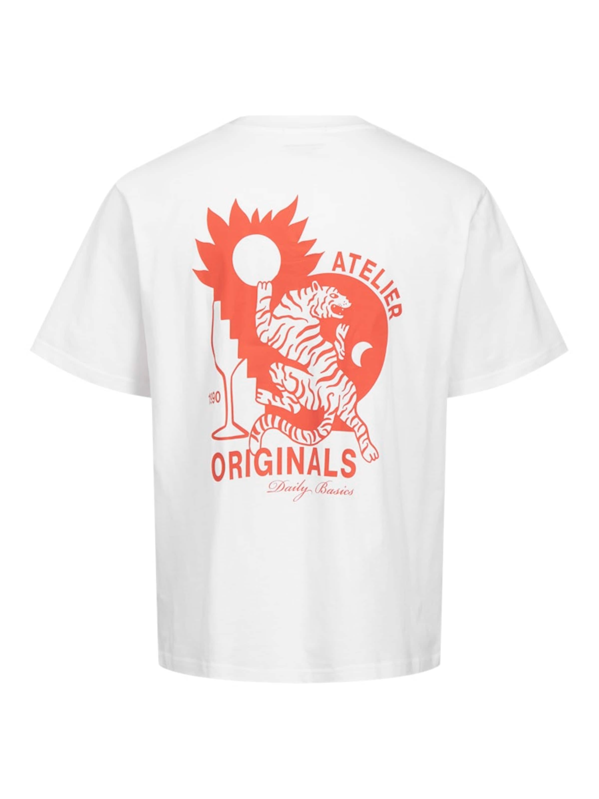 Maglietta 'JORBELLAGIO' di JACK & JONES in bianco