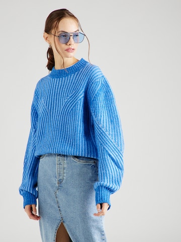 b.young Sweater in Blue: front