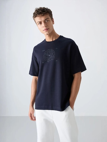 Tommy Life Tričko – modrá: přední strana
