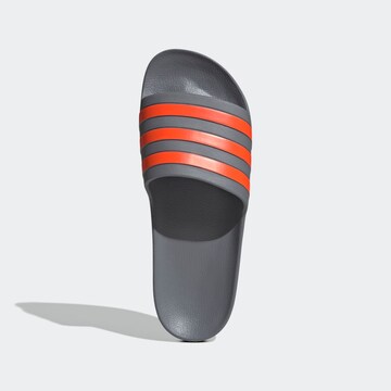 ADIDAS PERFORMANCE T-Bar Sandals 'Adilette Aqua' in Grey