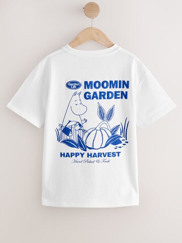 Next T-shirt 'Moomin' i vit