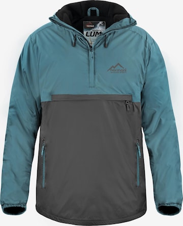 Veste fonctionnelle 'Lumi' normani en bleu : devant