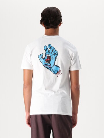 Santa Cruz Majica 'Screaming Hand' | bela barva: sprednja stran