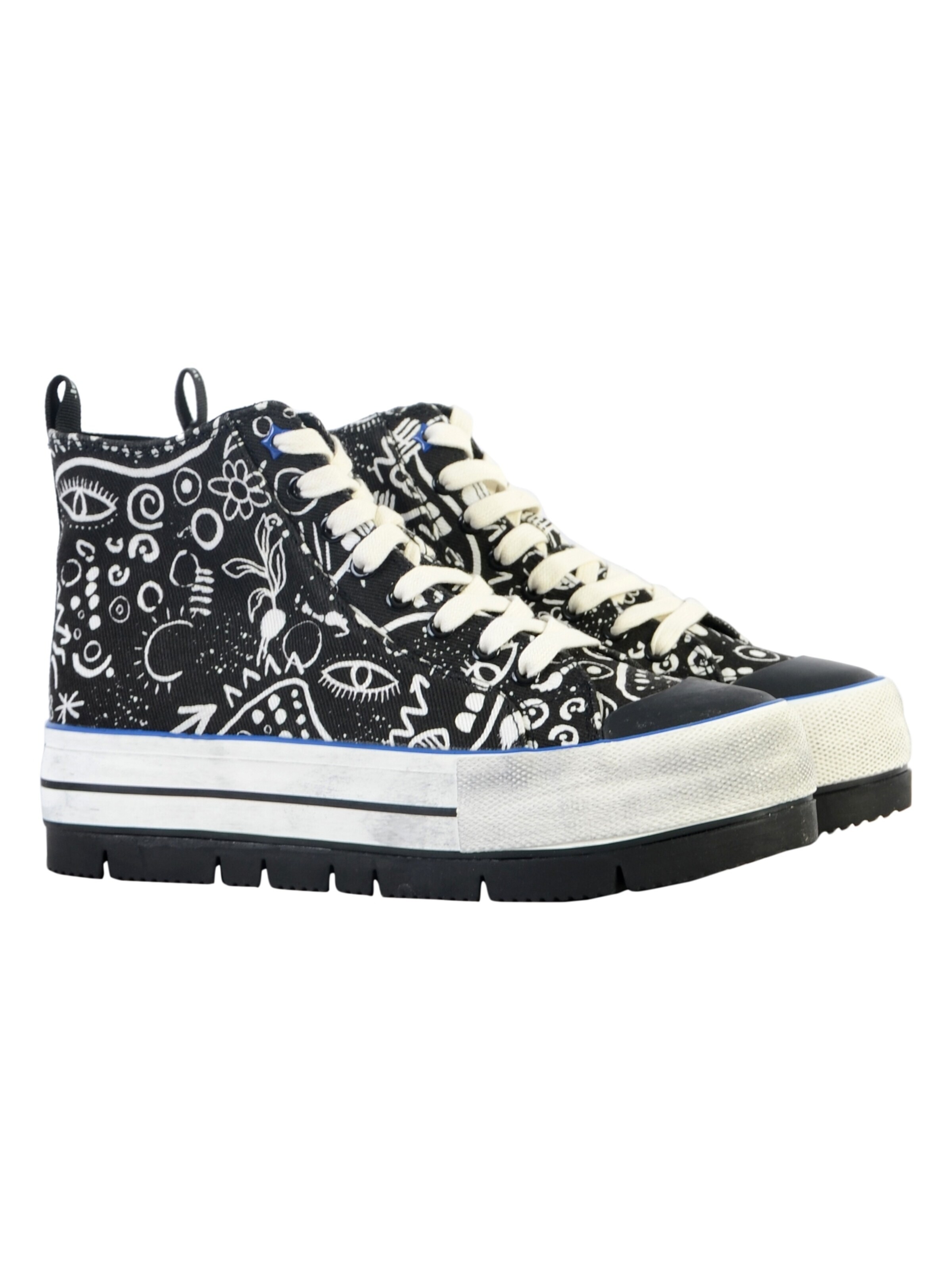 Baskets hautes Desigual en noir