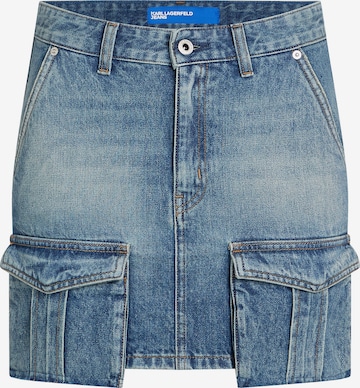 mėlyna KARL LAGERFELD JEANS Sijonas: priekis