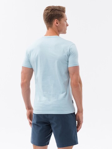T-Shirt 'S1740' Ombre en bleu