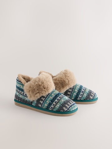 Pantoufle Next en vert