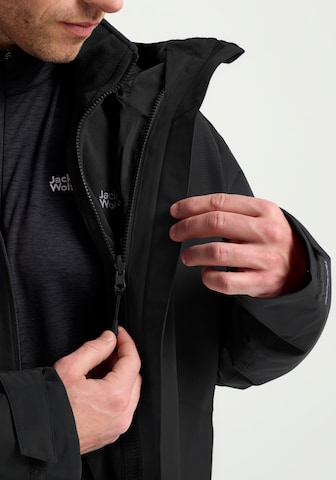 JACK WOLFSKIN Performance Jacket in Black