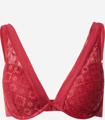 LingaDore Triangel BH in Rood: voorkant