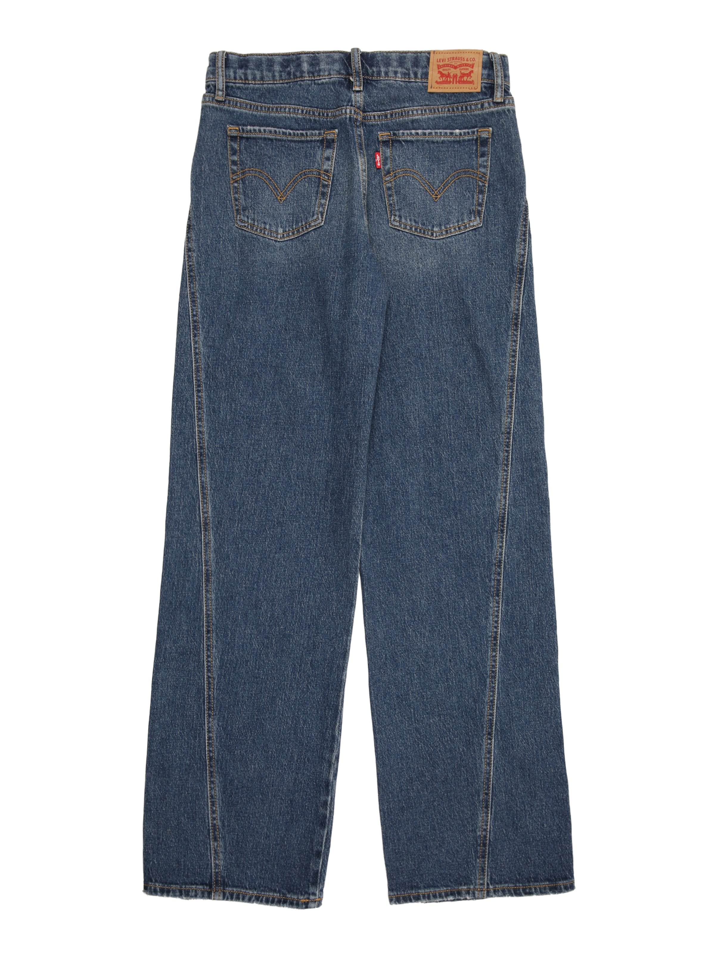 Levi's Kids Широкий Джинсы в Синий