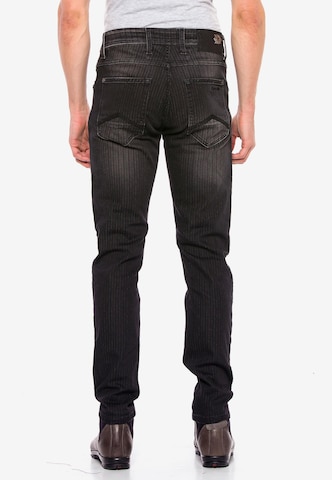 CIPO & BAXX Skinny Jeans in Schwarz
