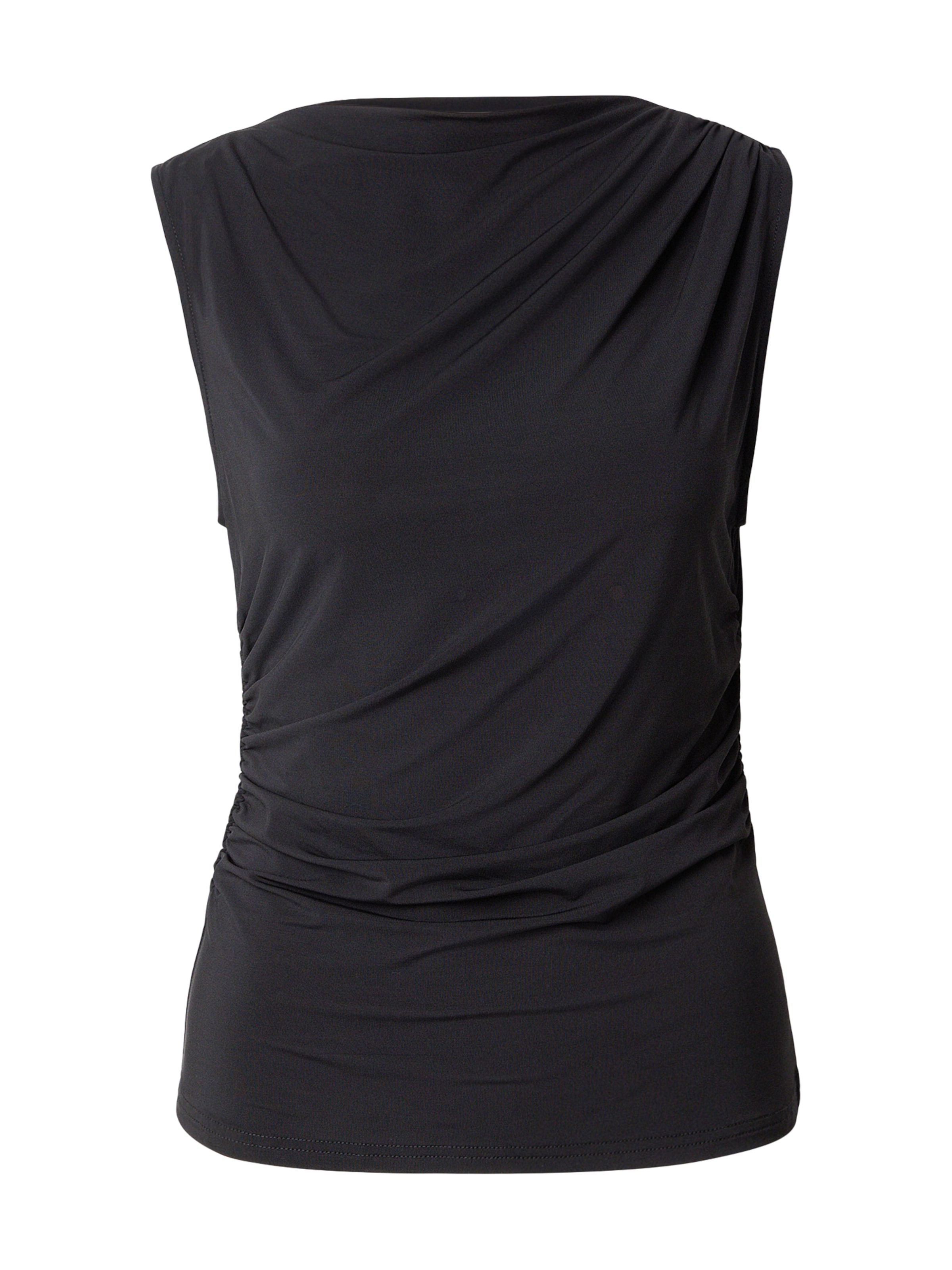 & Other Stories - Top en negro: frente