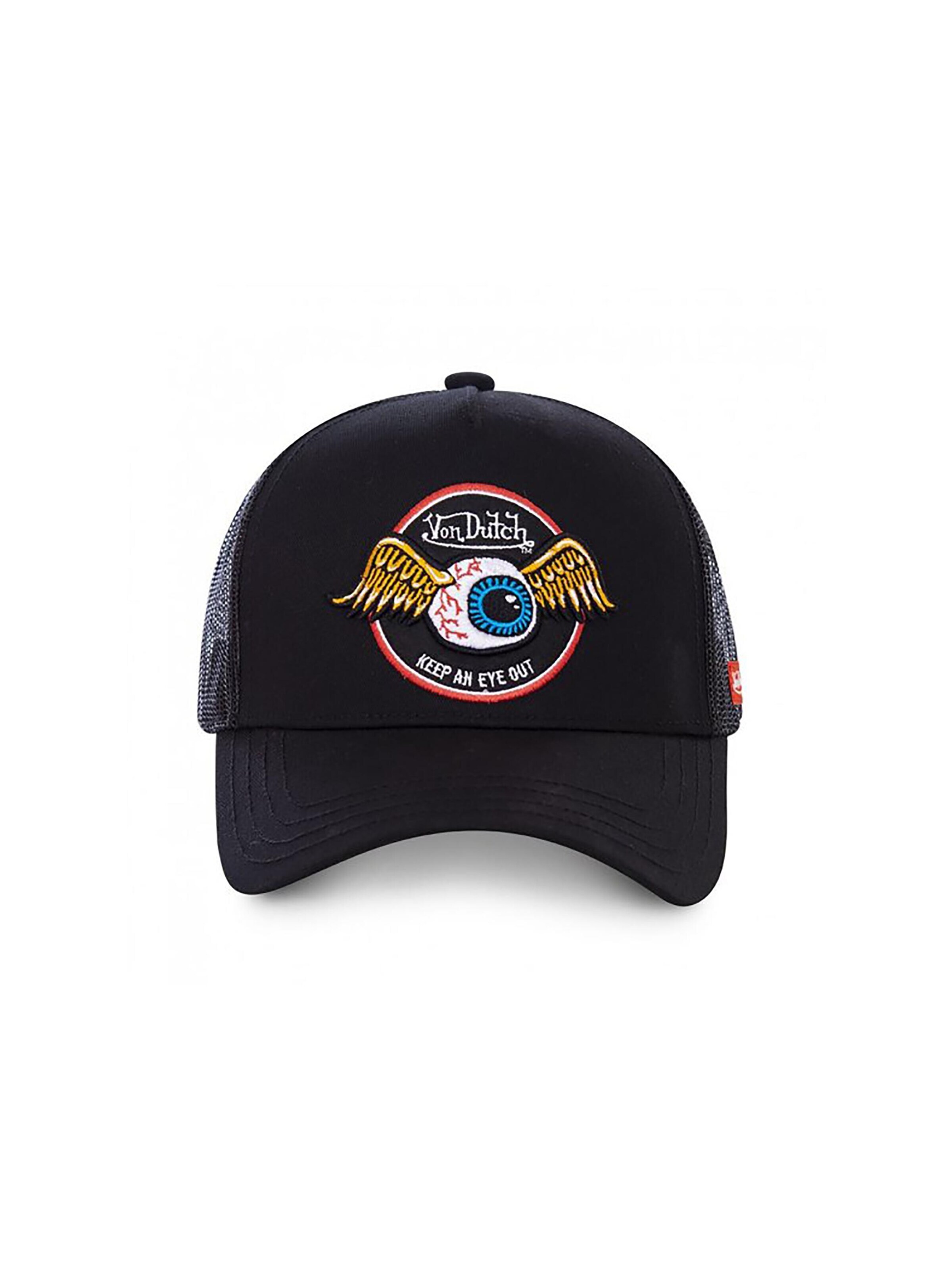Von Dutch Cap 'Keep An Eye Out'‌‌‌‌‌‌‌‌ in Schwarz