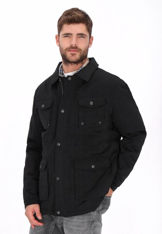 Veste mi-saison DreiMaster Vintage en noir : devant