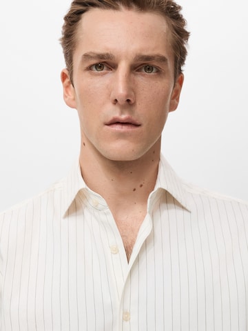 Regular fit Cămașă 'Ares' de la MANGO MAN pe bej