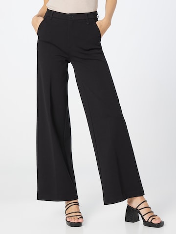 Gang Wide leg Pleated Pants 'CINZIA' in Black: front