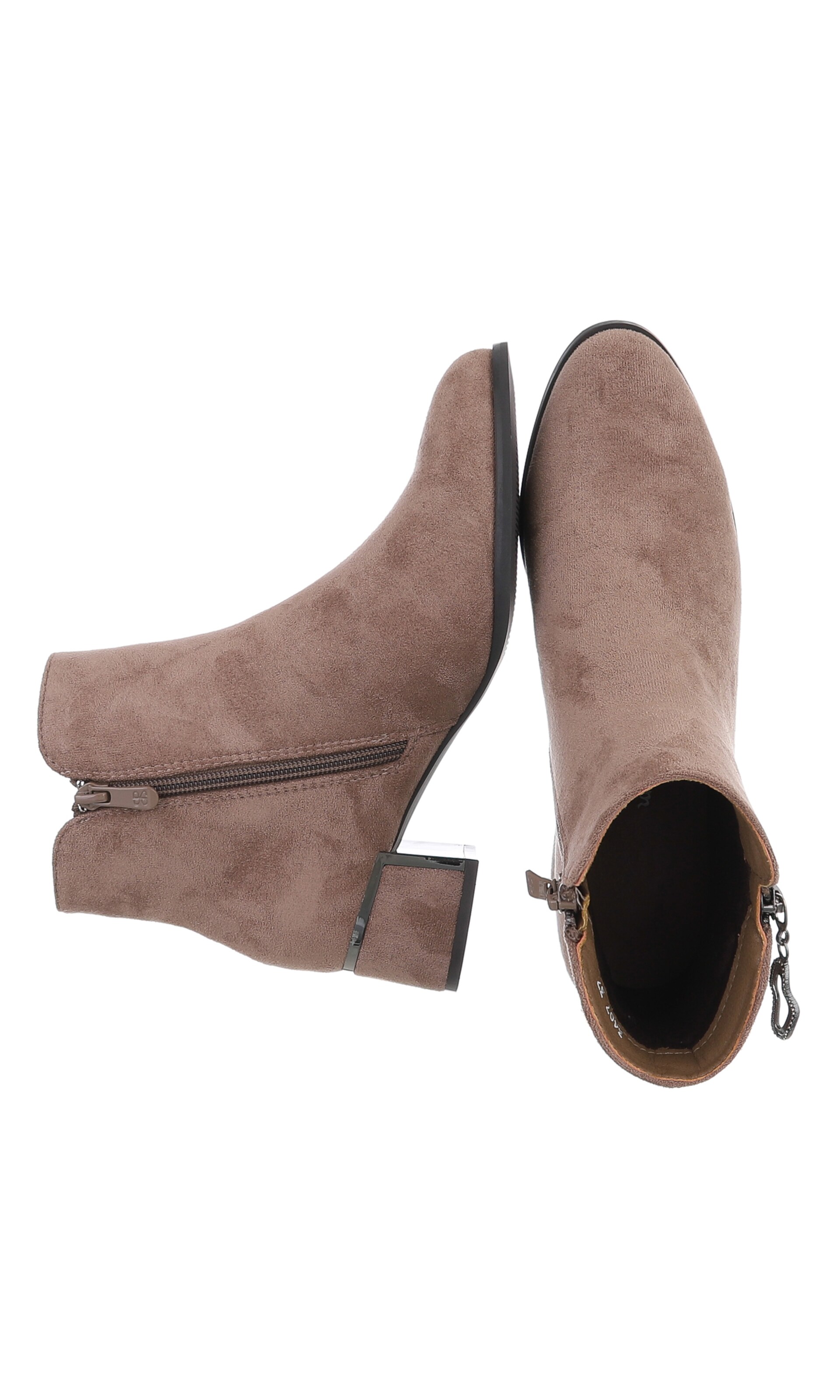 Ital-Design Ankle Boots in Brown