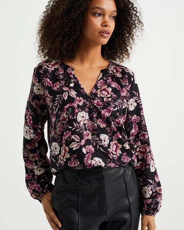 WE Fashion Blouse in Purple: front