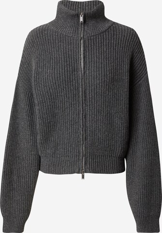 LeGer by Lena Gercke Knit cardigan 'Cindy ' in Grey: front