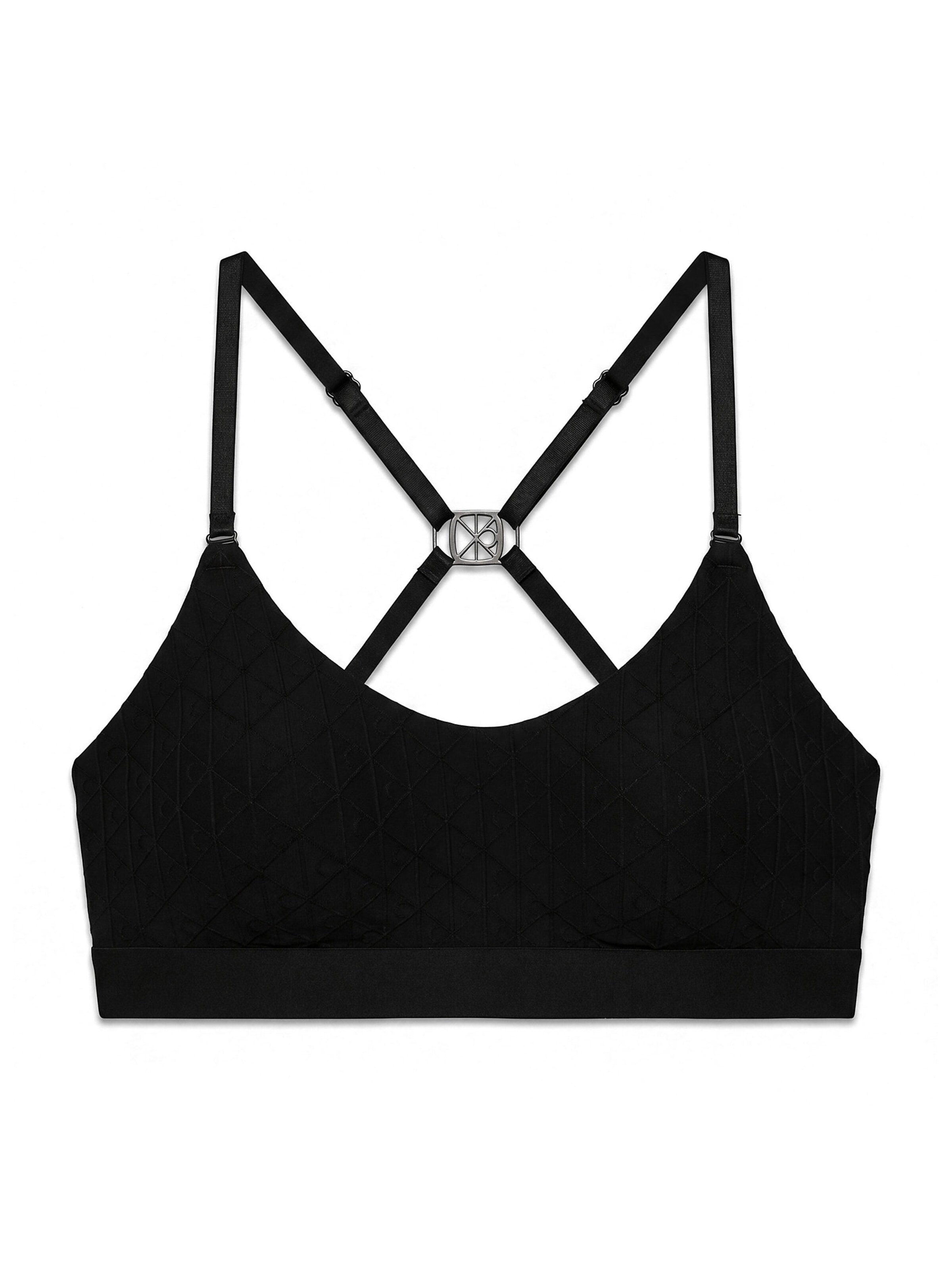 Bustier Soutien-gorge Calvin Klein Underwear en noir : devant