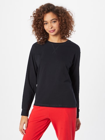 melns ESPRIT Pidžamas krekls: no priekšpuses