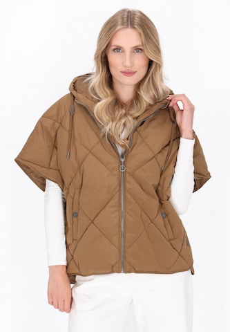 Gilet DreiMaster Maritim en beige : devant