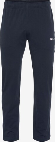 Pantalon Champion Authentic Athletic Apparel en bleu : devant