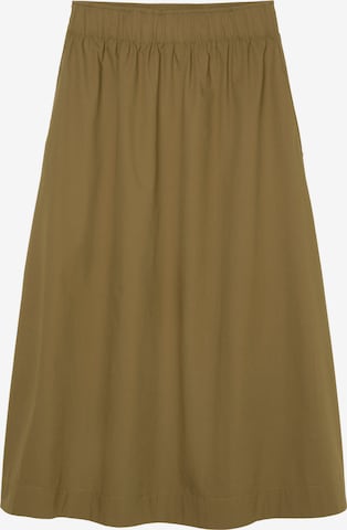 Marc O'Polo DENIM Skirt in Brown: front