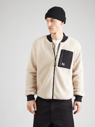 bēšs Pepe Jeans Flīsa jaka: no priekšpuses