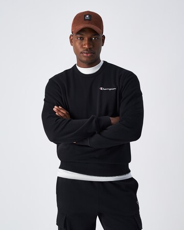 Felpa di Champion Authentic Athletic Apparel in nero: frontale
