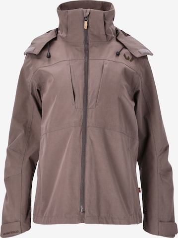 Whistler Outdoor Jacket 'Downey' in Brown: front