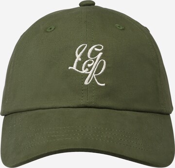 Cappello da baseball 'Roxane' di LeGer by Lena Gercke in verde: frontale