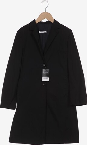 JIL SANDER Jacket & Coat in M in Black: front