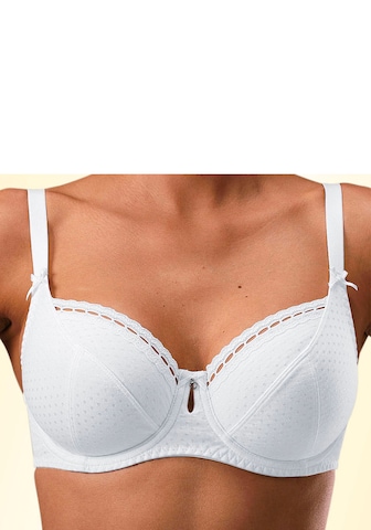 Reggiseno di PETITE FLEUR in bianco: frontale