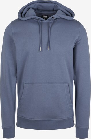 Urban Classics Sweatshirt in Blue: front