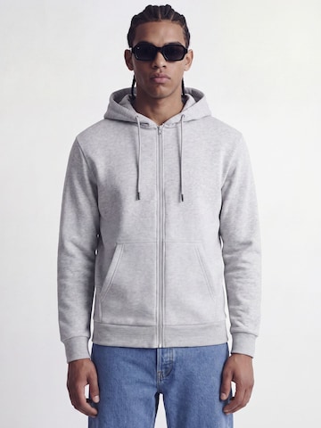 JACK & JONES Sweatvest 'Bradley' in Grijs: voorkant