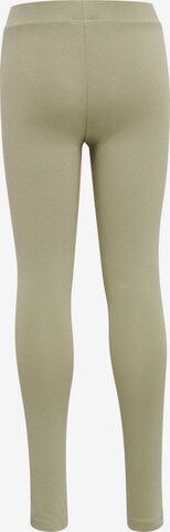 Hummel Skinny Sportbroek in Groen