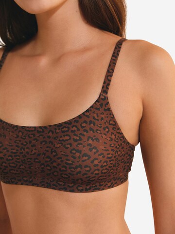 Bustier Soutien-gorge 'Pure Soft' ETAM en marron