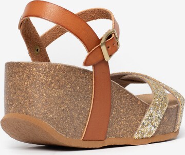 Bayton Sandal 'Venus' i brun