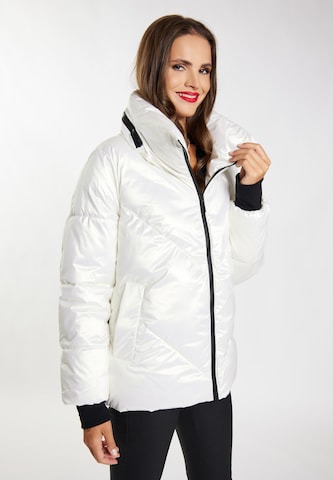 faina Зимняя куртка 'Imane' в Белый: спереди