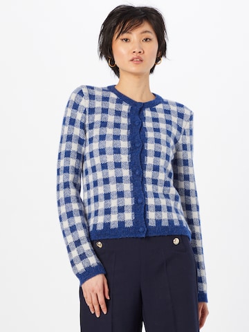 ONLY Knit Cardigan 'Maja' in Blue: front