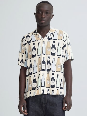 Fit confort Chemise 'BHANVAR' BLEND en beige : devant