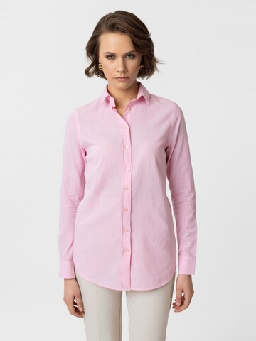 Williot - Blusa 'Glorinda' em rosa: frente