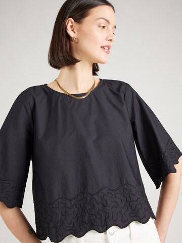 ESPRIT Bluse in Schwarz