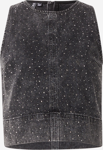 PIECES - Top 'PCNoel' en negro: frente