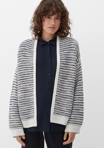 s.Oliver Strickjacke in Weiß: Vorderseite