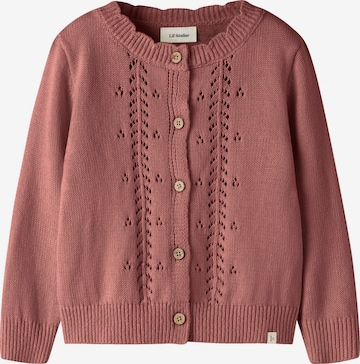 Lil'Atelier - Cárdigan en rosa: frente