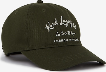 žalia Karl Lagerfeld Kepurė: priekis